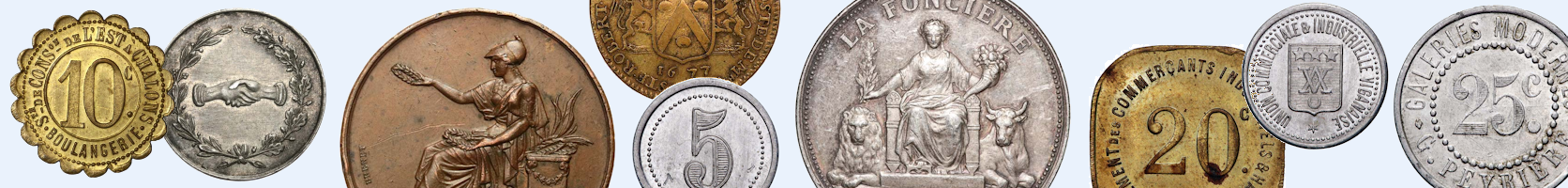 Jetons et Médailles