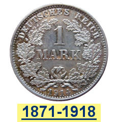Monnaies de l'Empire Allemand