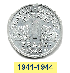 Monnaies de l'Etat Français