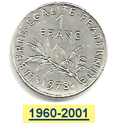 Monnaies de la Cinquième République