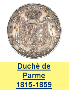 Monnaies du Duché de Parme 1805-1814