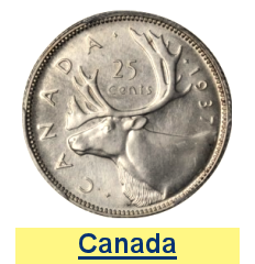 Monnaies du Canada