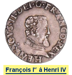 Monnaies du Seizième siècle