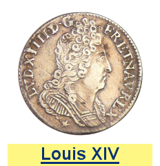 Monnaies de Louis XIV