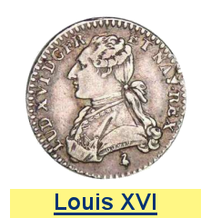 Monnaies de Louis XVI