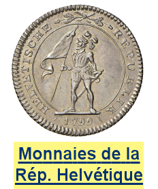 Monnaies de la Rép. Helvétique