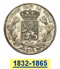 Monnaies de Léopold Ier