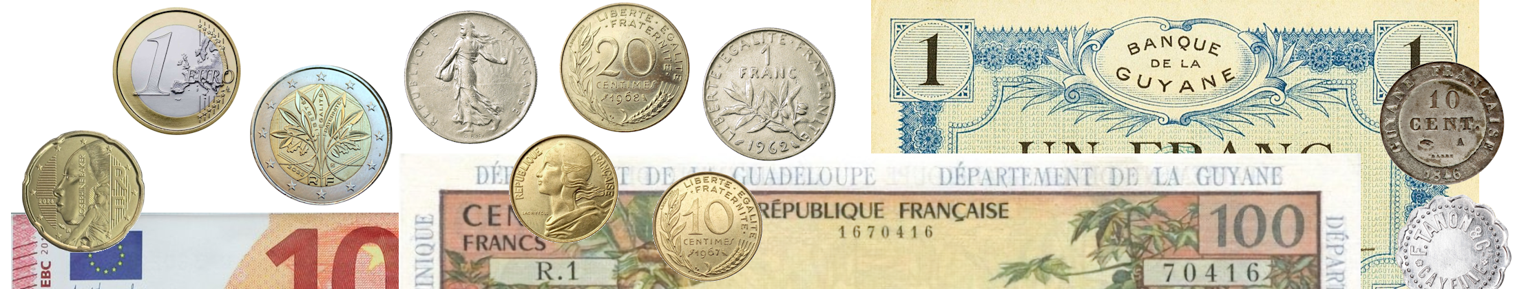 Billets et Monnaies de Guyane