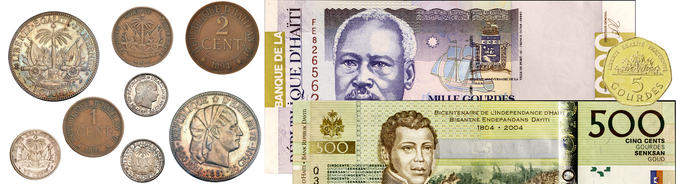 Monnaies d'Haïti