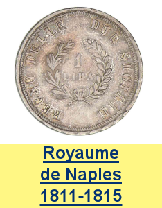 Monnaies du Royaume napoléonien de Naples