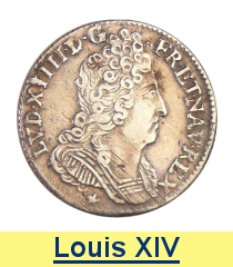 Monnaies de Louis XIV