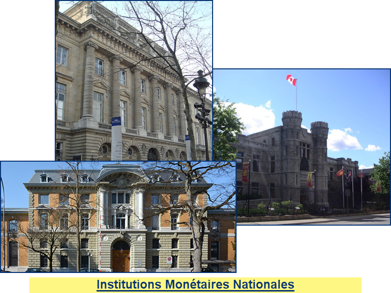 Institutions monétaires nationales